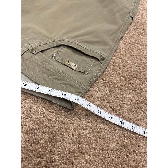 KÜHL Rydr Pants 38x32 Mens Hiking Outdoor Workwear Cotton Canvas Olive Green - Picture 5 of 7